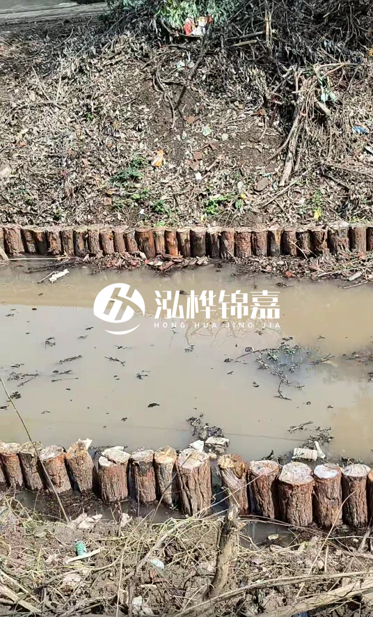 泉州挖機打木樁專業施工-河道護坡打木樁后怎么加固?