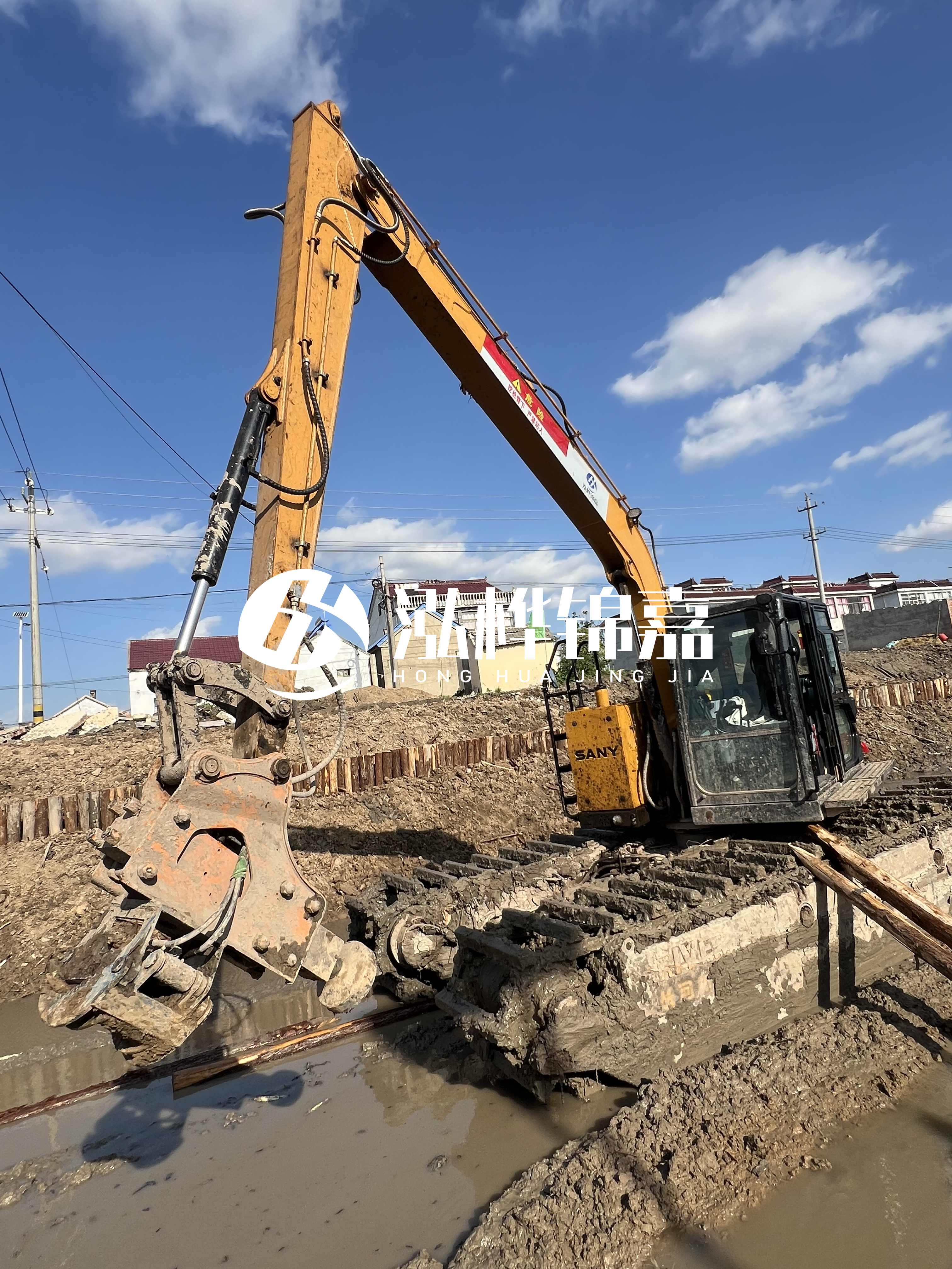 鶴壁挖機打木樁專業施工-打防汛木樁的市場價格是多少?