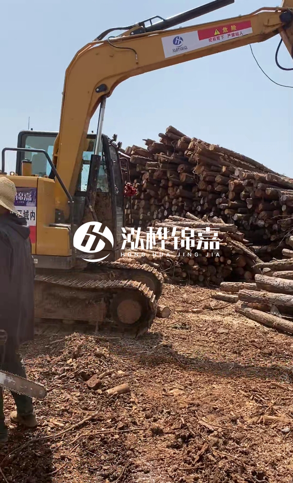 孝感挖機打木樁專業(yè)施工-河道打樁木如果彎曲了還能用嗎?