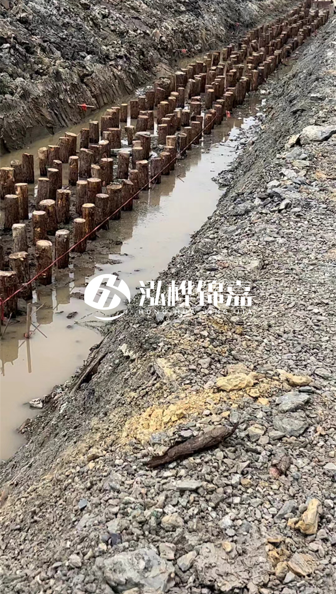 河道木樁打不下去怎么辦?河道施工遇難題?解決辦法速看!